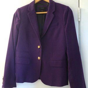 J. Crew Classic Schoolboy Blazer 💜 Purple
